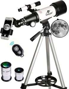 70mm Telescope for Kids Beginners