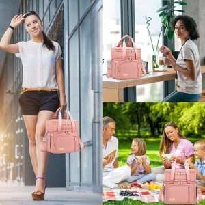 Double Deck Insulated Lunch Bag