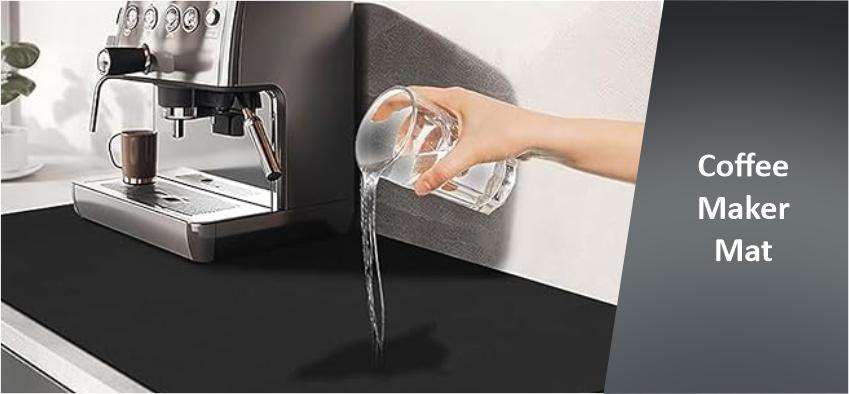 Coffee maker mat