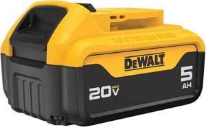 DEWALT 20V MAX 5Ah Battery