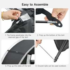 Bicycle Storage Shed with 210D Oxford Fabric