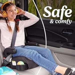Backless booster seat