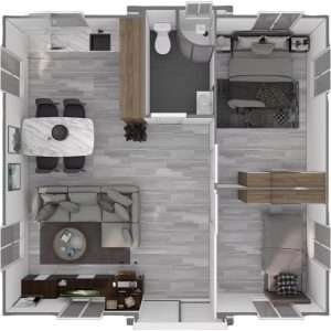 Prefab Tiny Home for Adults