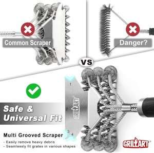Stainless Steel Grill Grate Cleaner