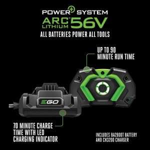 Leaf blower with 5.0Ah battery