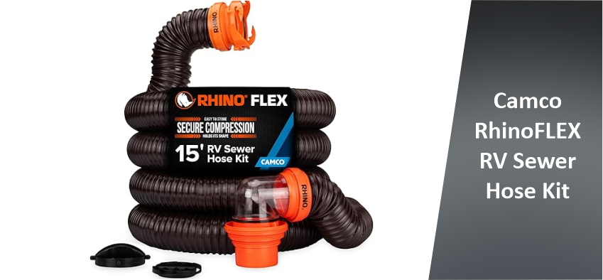 Camco RhinoFLEX RV Sewer Hose Kit