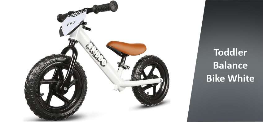 Toddler Balance Bike White