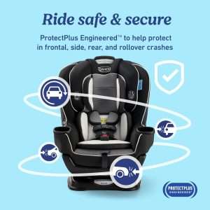 Extra legroom car seat