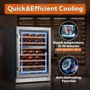 Dual Zone Wine Cooler