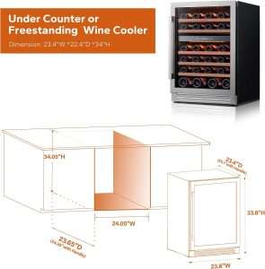 Freestanding Wine Cooler