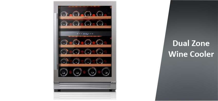 Dual Zone Wine Cooler