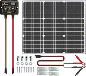 Solar Battery Charger Kit