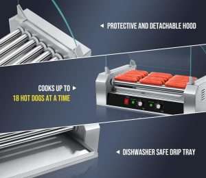 Hot Dog Roller Machine