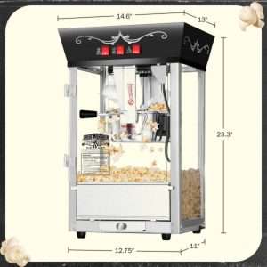 Popcorn Machine with Warming Light