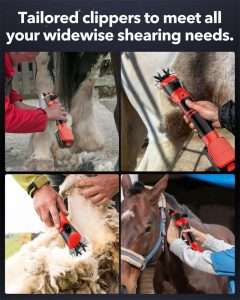Horse grooming clippers for thick coat