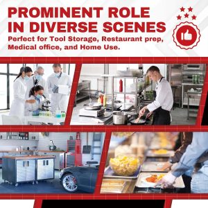 Metal Kitchen Heavy Duty Stainless Cart