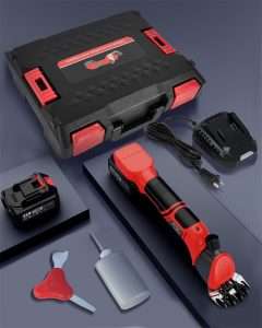 Rechargeable livestock shears