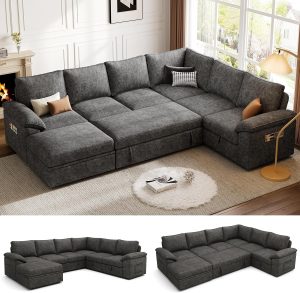 U Shaped Sectional Sofa