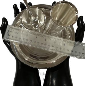 999 pure silver plate