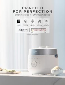 Induction heating rice cooker