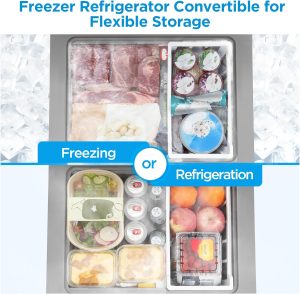 3.5 cubic feet freezer