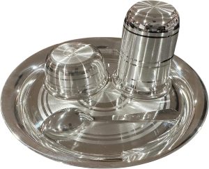 Indian dining thali set