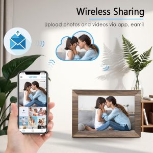 Touch screen digital frame