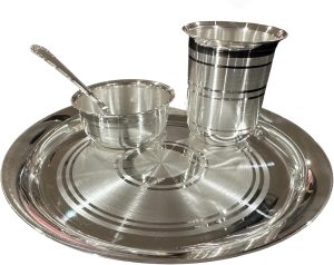7-inch silver plate