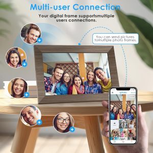 Auto rotate photo frame