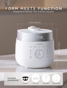 Pressure cooker combo
