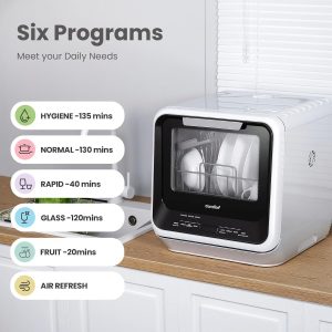 5L built-in water tank washer