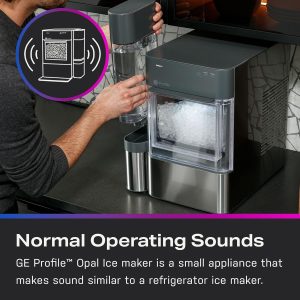 Crunchable ice maker for home