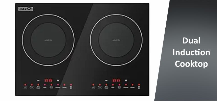 Dual Induction Cooktop