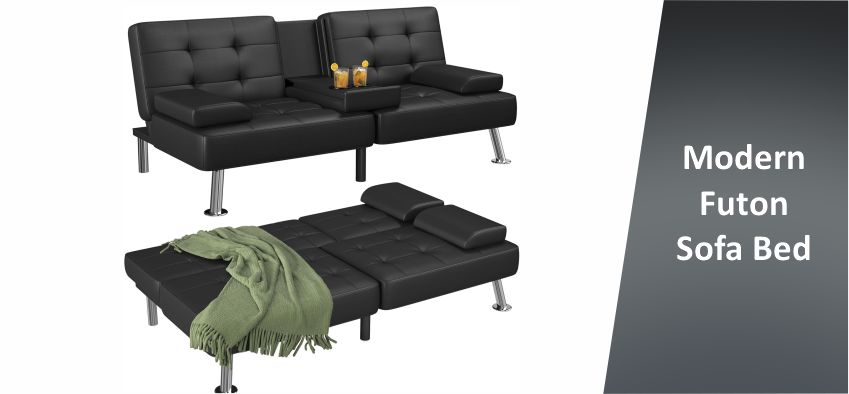 Modern Futon Sofa Bed