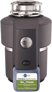 Quiet garbage disposal unit