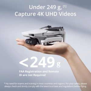 Lightweight 4k camera drone