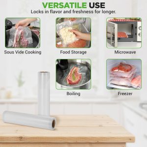 Sous vide vacuum sealing