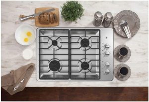 Power broil front burner