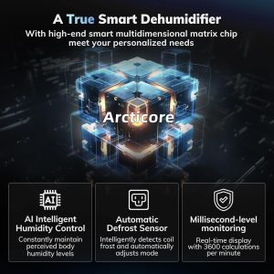 4500 sq ft Energy Star Smart Dehumidifier