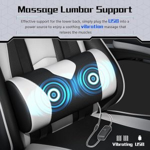 Lumbar support massager