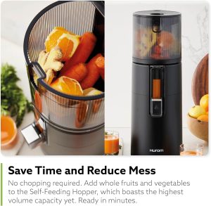 Strainer free juicer system