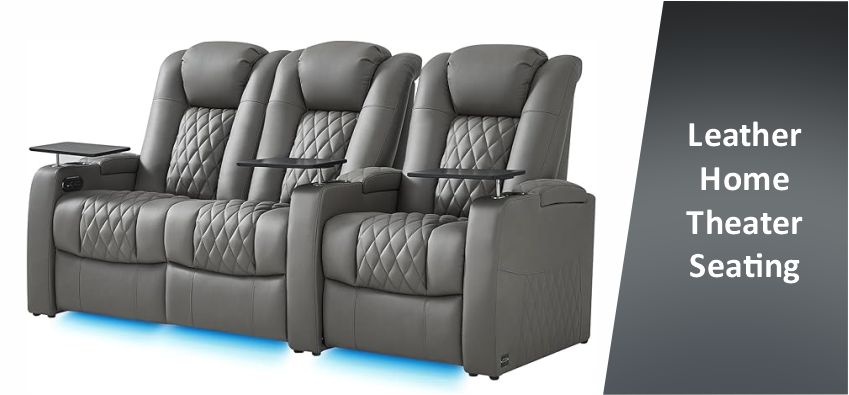 Leather Home Theater Seating