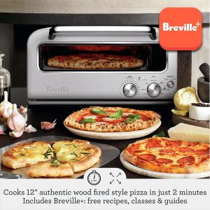 Countertop electric pizza oven