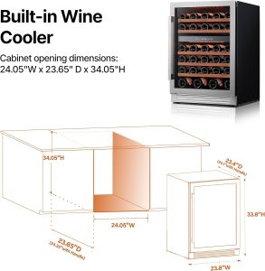 Built-in or freestanding fridge