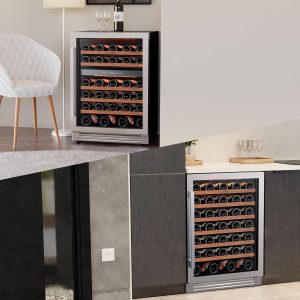 Bar kitchen wine fridge