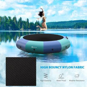 Goplus Inflatable Water Trampoline