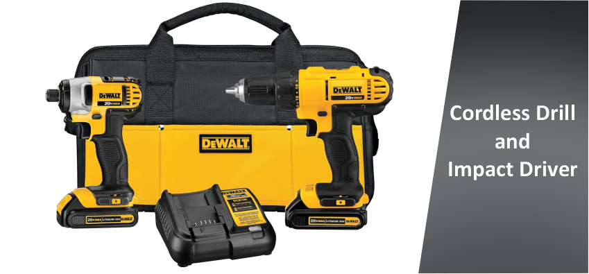 Cordless Drill and Impact Driver