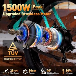 Brushless Electric Mountain Bike