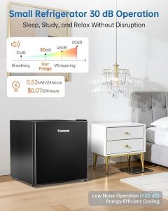 Dorm room mini refrigerator