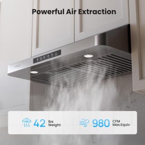 Gesture sensing vent hood